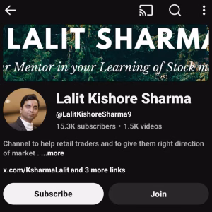 Lalit Kishore Sharma Elliot Wave Course - Sep 2025