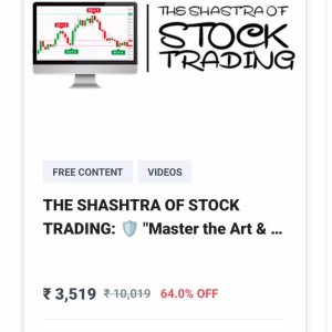 Biharidas Trading THE SHASHTRA OF STOCK TRADING: “Master the Art & Science of Stock Trading